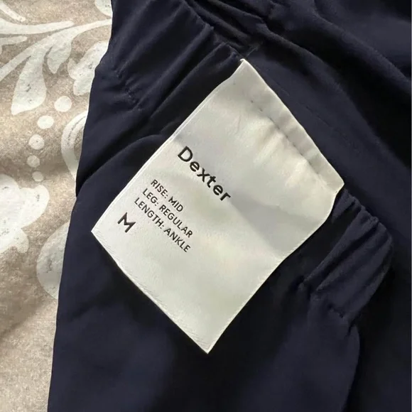 Babaton Blue Joggers Relaxed Fit Elastic Waist - Picture 2 of 2